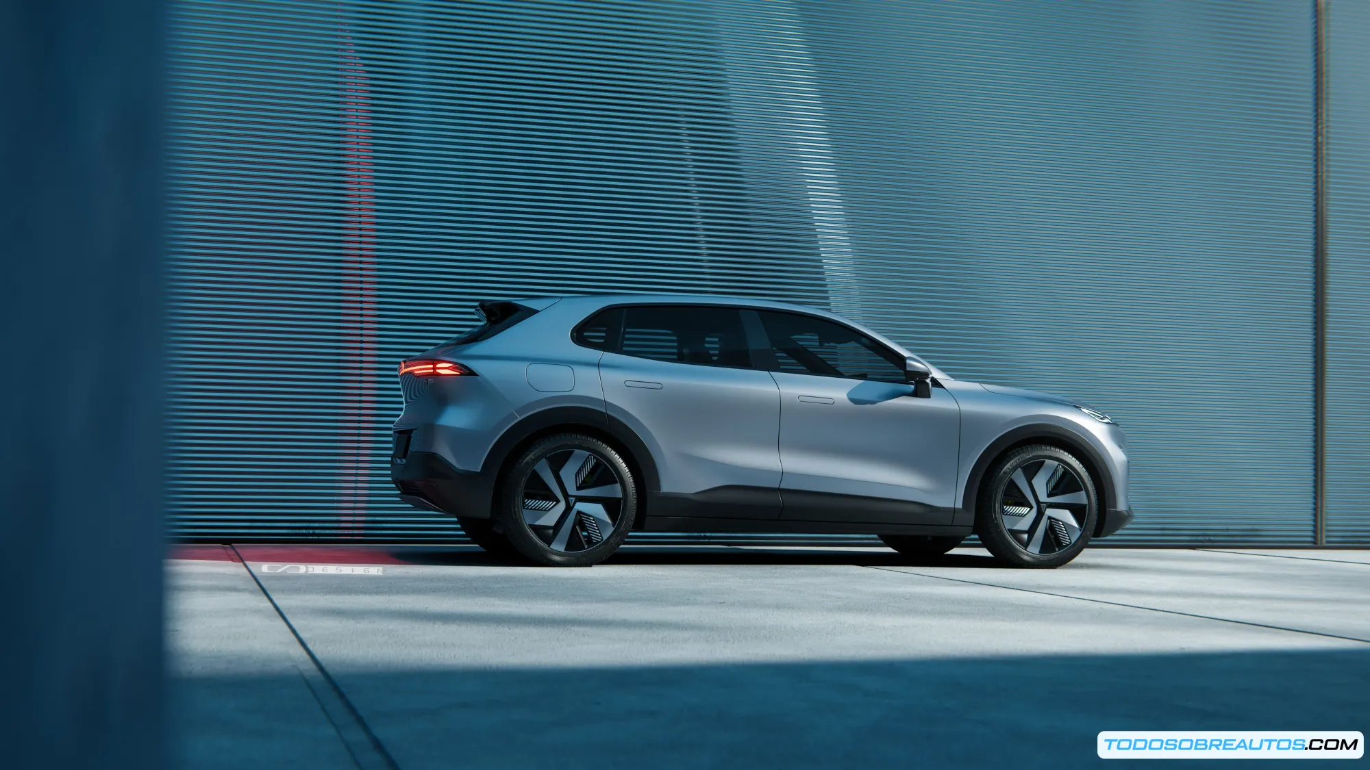 Detalle del frontal del Deepal S05 REEV