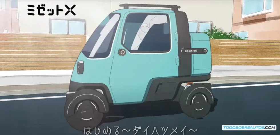 Daihatsu Midget X prototipo eléctrico con diferentes configuraciones de carga