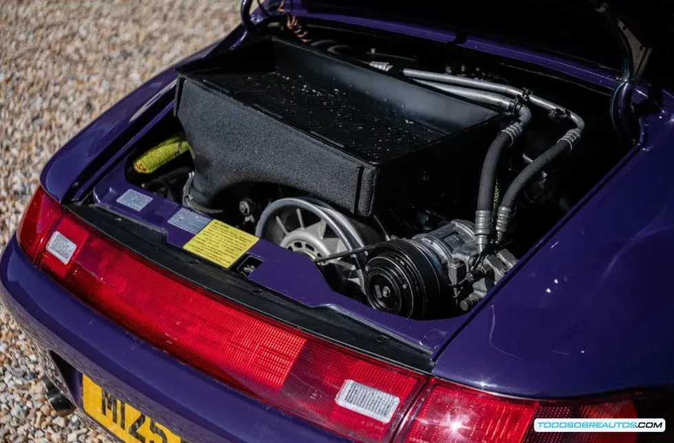 Motor del Porsche 911 Turbo 993 Cabriolet Sonderwunsch