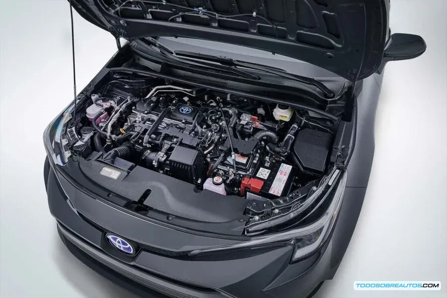Motor híbrido del Toyota Corolla 2026 HEV