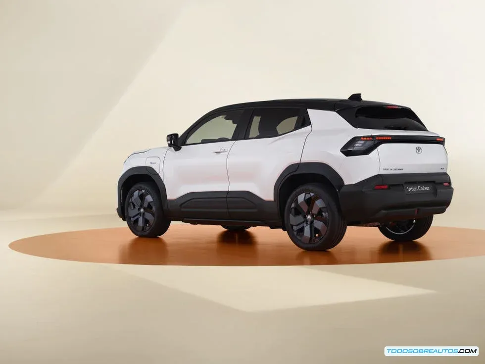 Parte trasera del Toyota Urban Cruiser