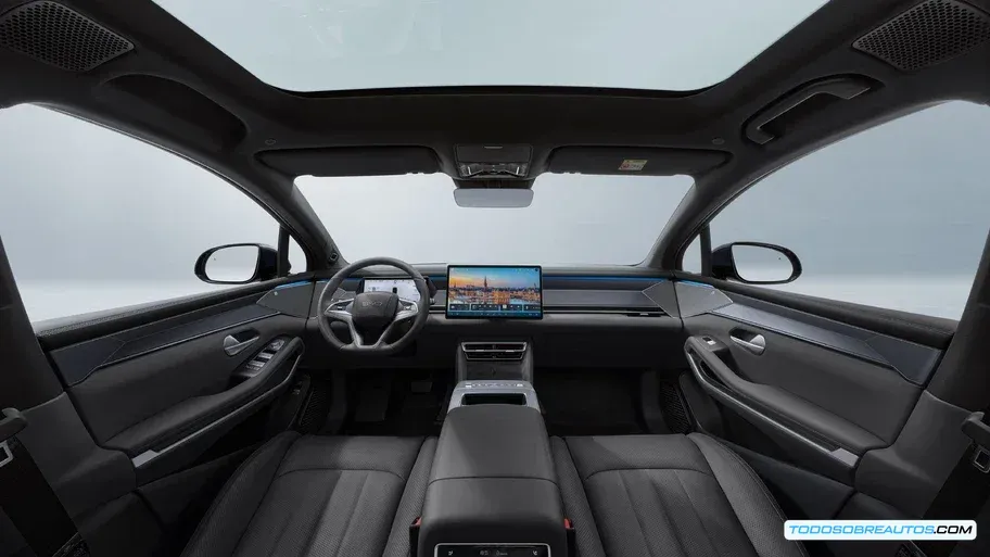 Componentes del motor del BYD Atto 8 en México.