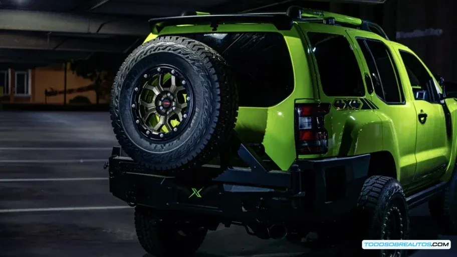Detalles del diseño exterior del Nissan XTerra Project X