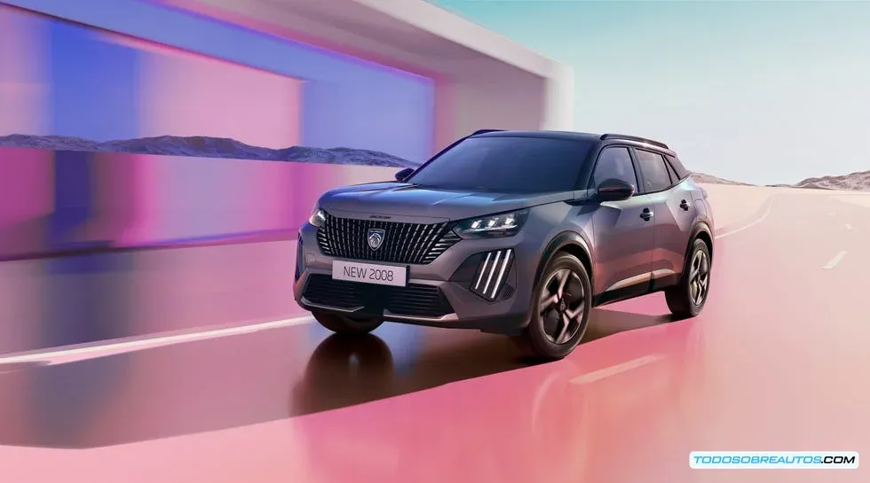 Peugeot 2008, vista frontal