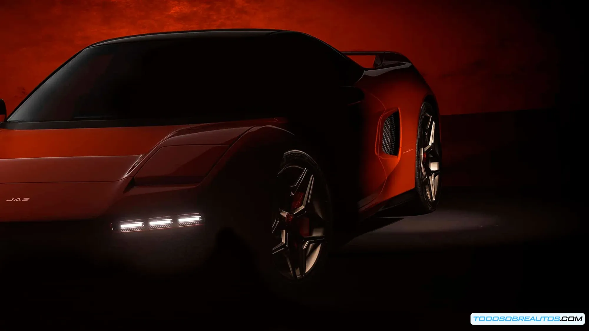 Detalle del diseño del Honda NSX Restomod por Pininfarina