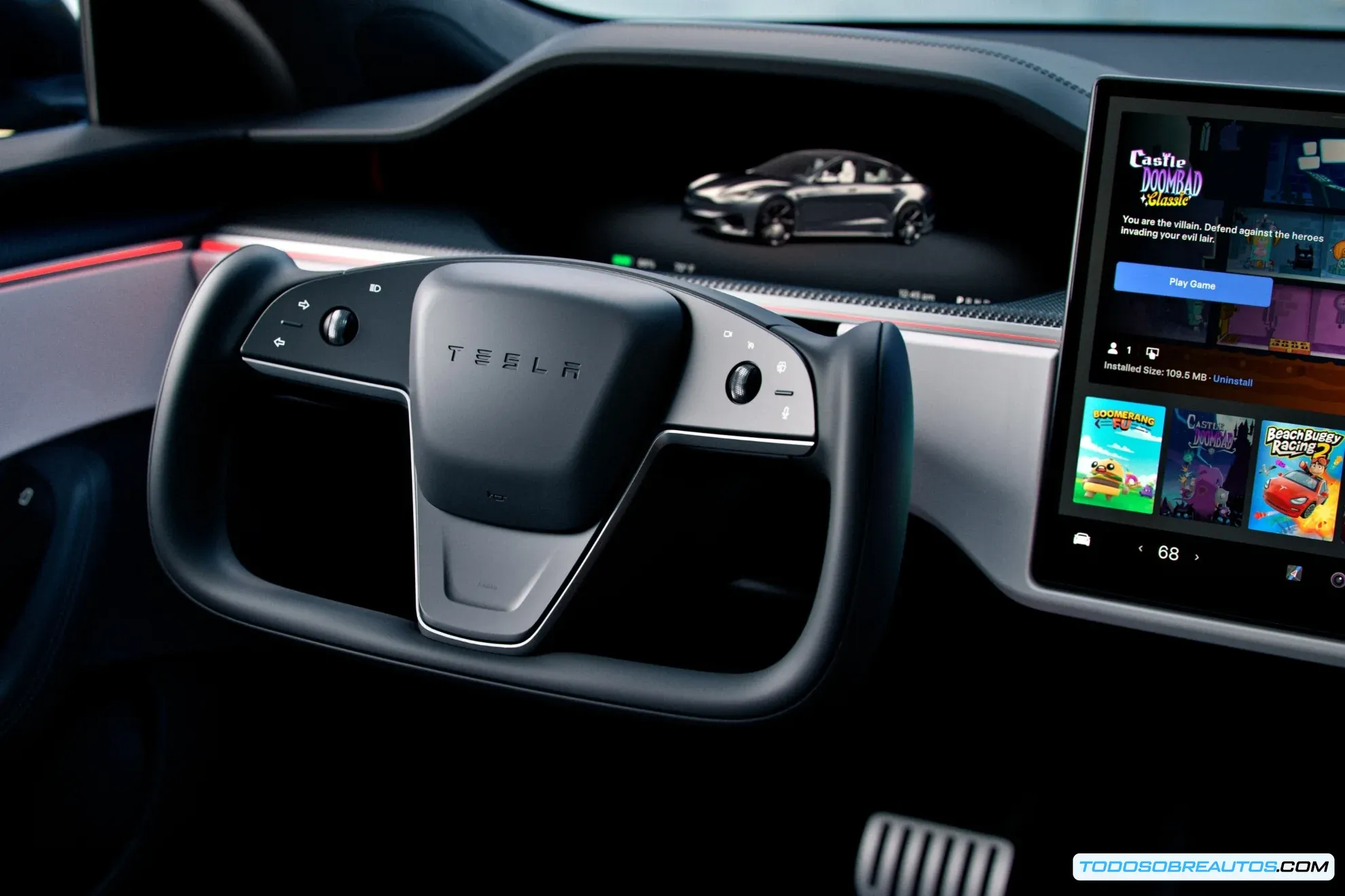 Cargando Tesla Model S en un Supercargador