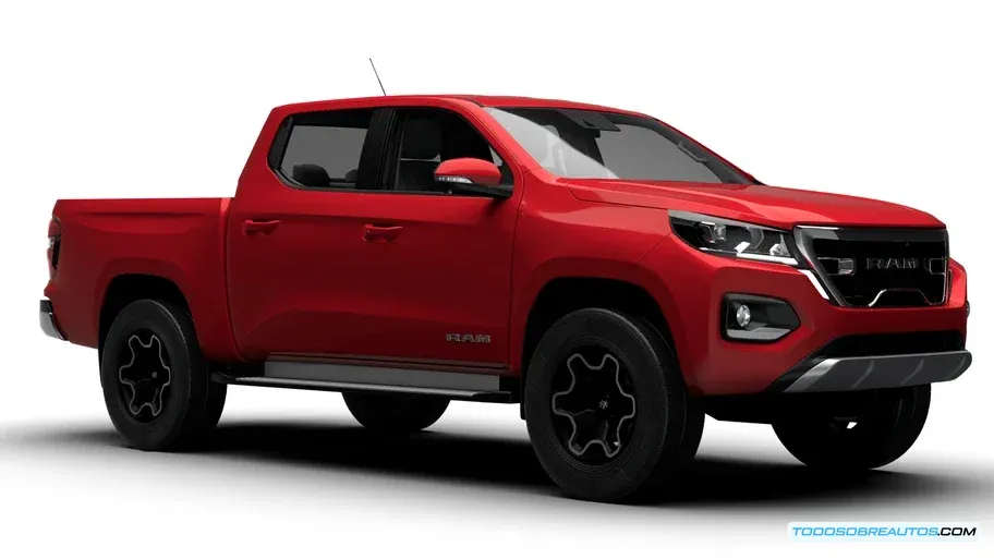 Interior de la Ram 1200 2026 mostrando el panel de instrumentos y asientos