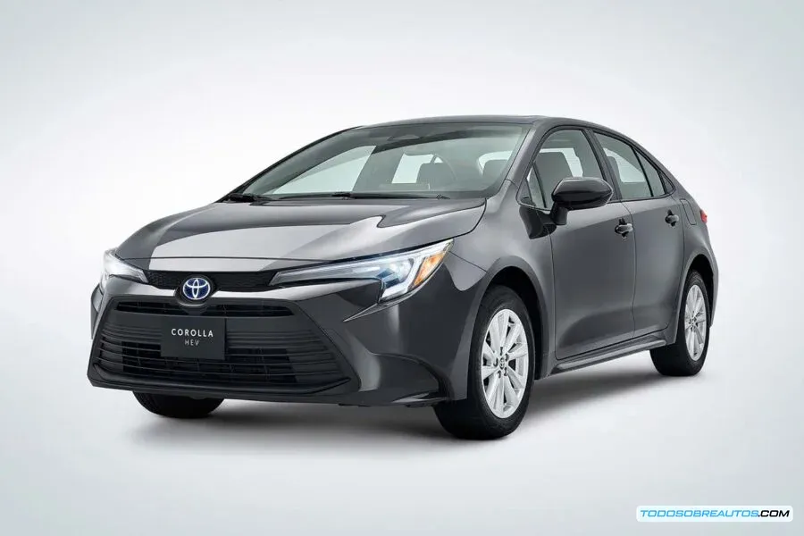 Toyota Corolla 2026 HEV México vista lateral