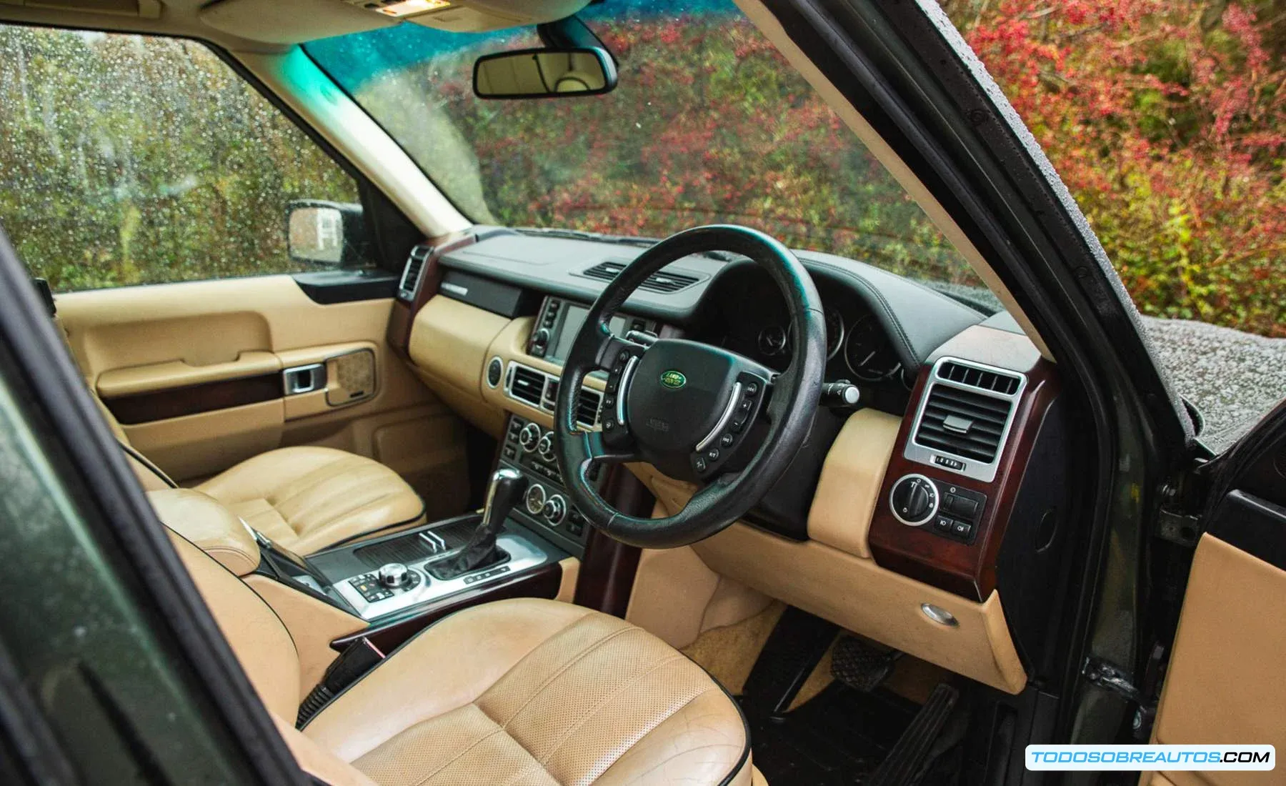 Range Rover L322 Tonga Green Metallic, modelo de 2007.