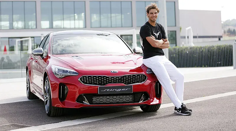 Rafa Nadal conversó con niños de su fundación por aporte de Kia