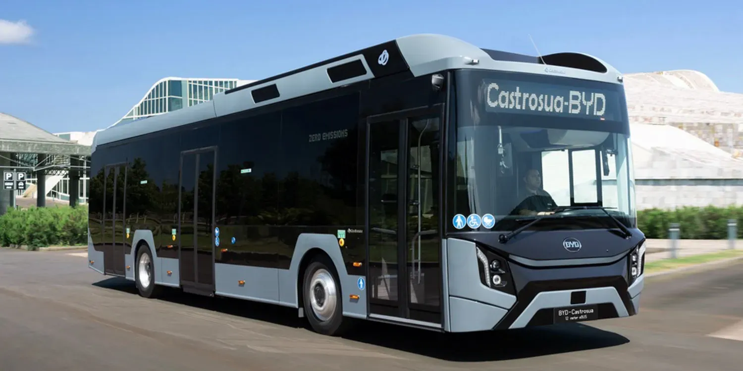 BYD-Castrosua presenta el primer autobús urbano eléctrico