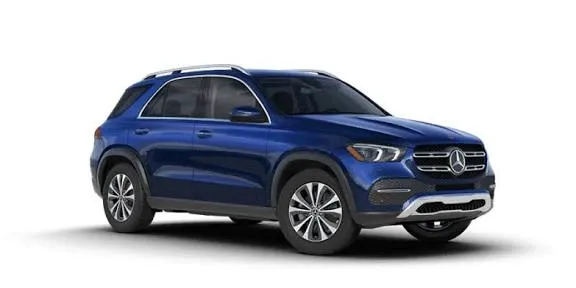 Vehículo Azul Mercedes-Benz GLE