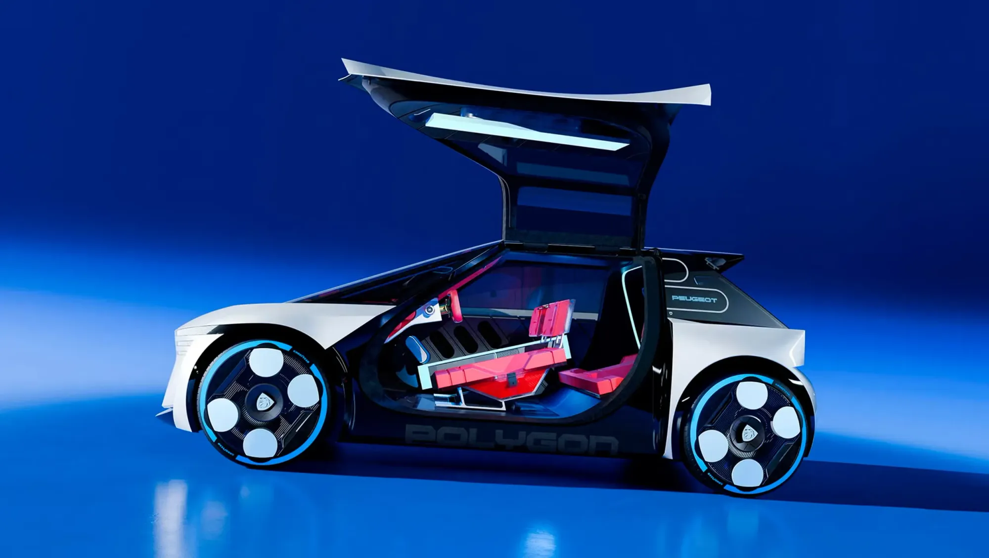 Peugeot Polygon Concept: El pequeño urbano eléctrico y modular que aspira a ser eterno