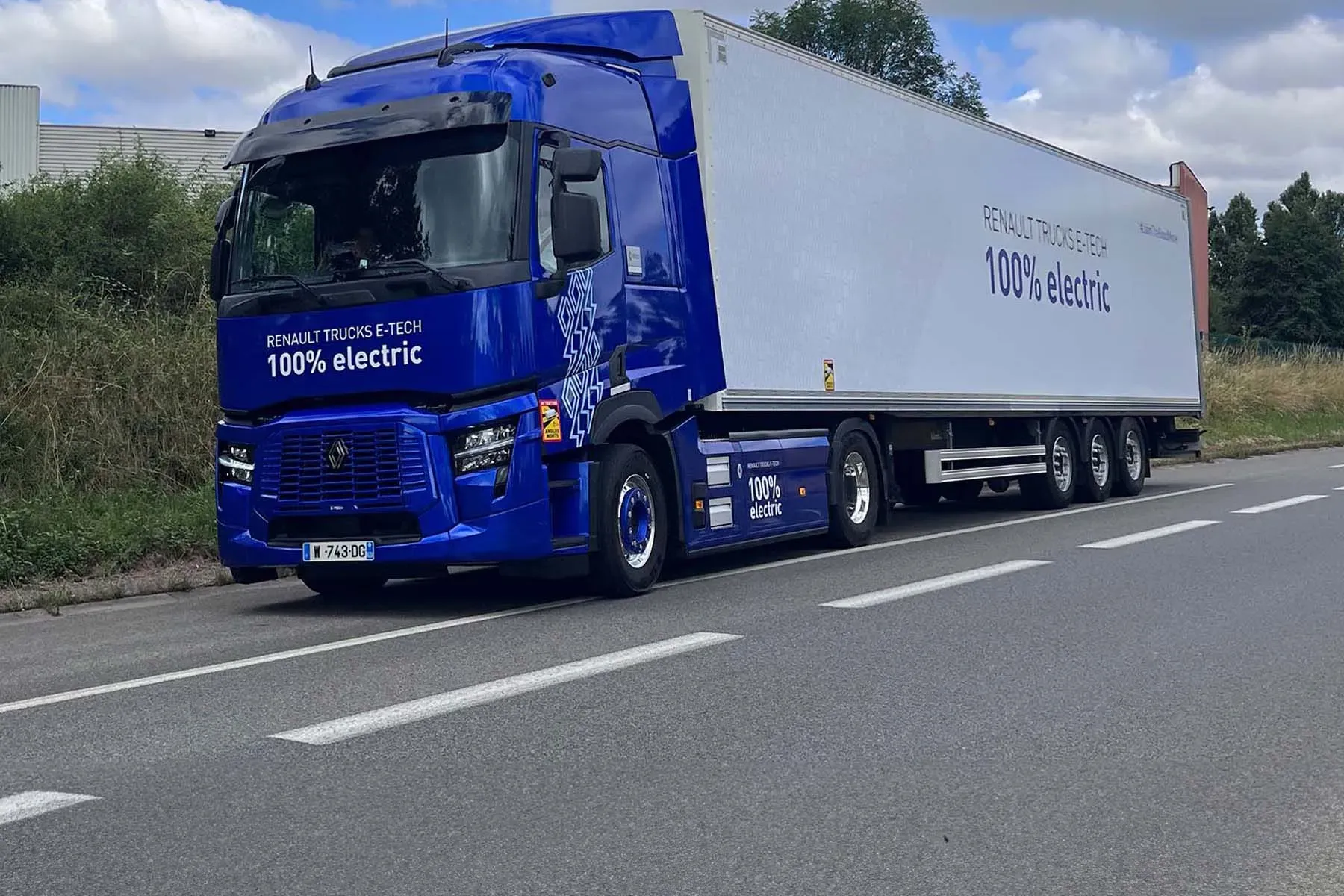 Renault Trucks se prepara para el transporte eléctrico de mercancías de larga distancia