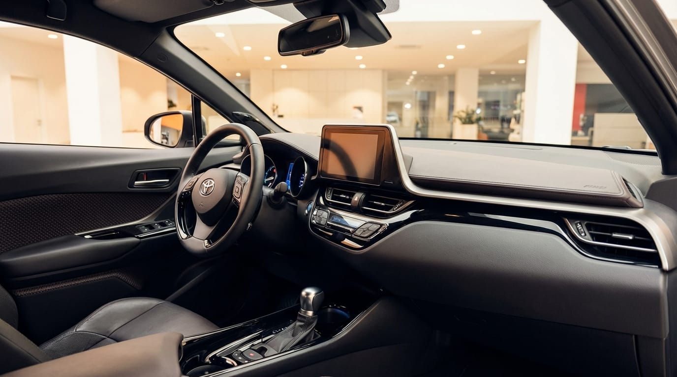 Toyota C-HR Híbrido Enchufable - Interior moderno con pantallas digitales