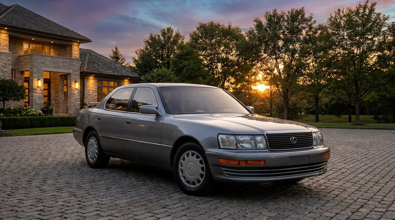 Lexus LS 400 1989 - El sedán de lujo que marcó la entrada de Toyota en el segmento premium