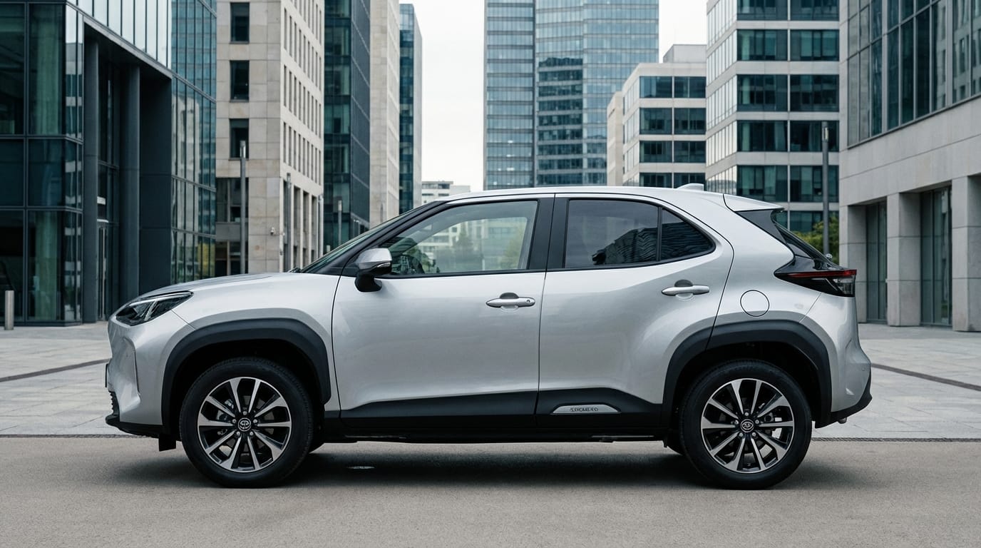 Toyota Yaris Cross 2024 - Vista lateral mostrando diseño crossover urbano