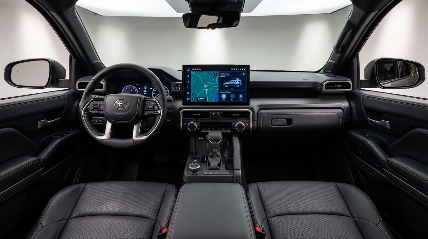 Toyota 4Runner 2025 - Interior premium y panel de instrumentos