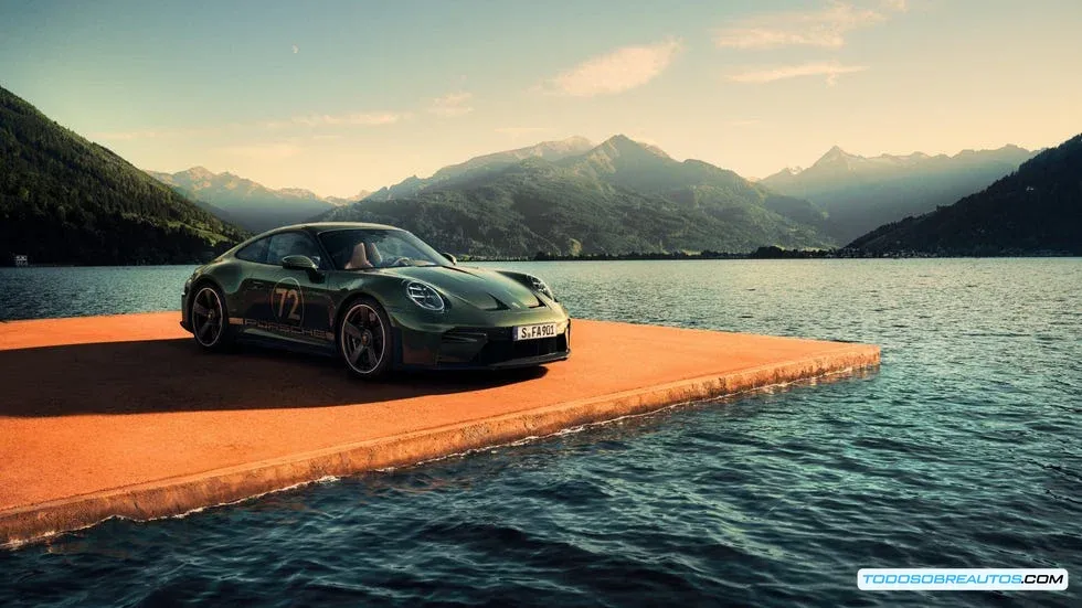 Porsche 911 GT3 F.A. Porsche Edition - vista lateral del deportivo exclusivo