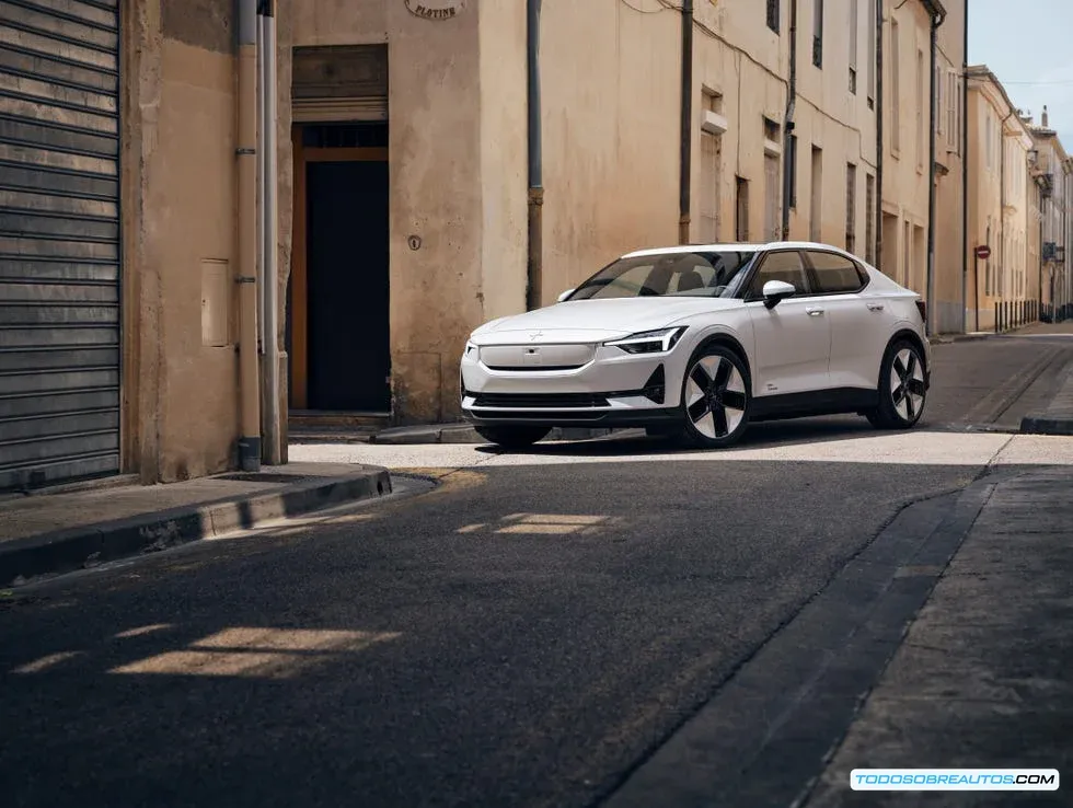 Detalle del diseño del Polestar 2