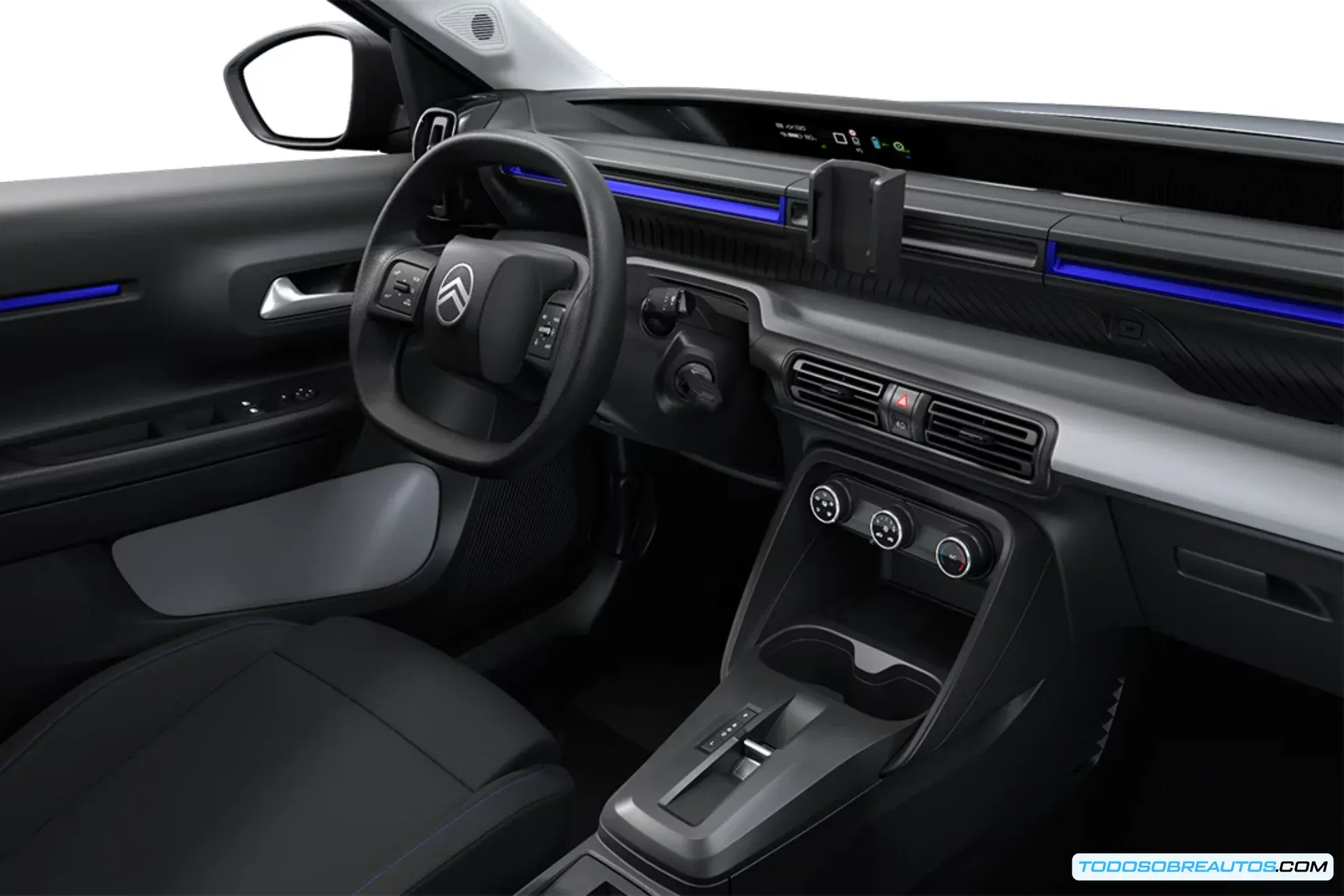 Interior del Citroën ë-C3 You