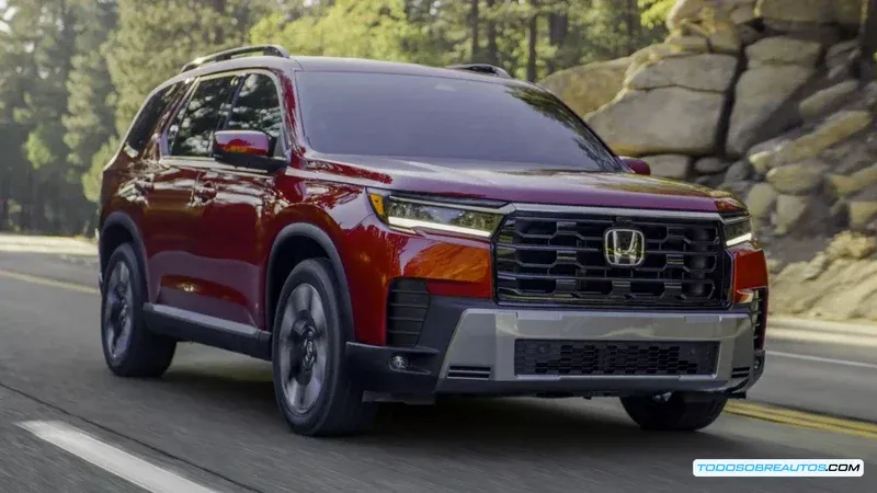 Asientos y tapiceria de la Honda Pilot 2026