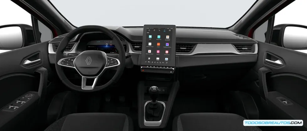 Interior del Renault Captur ECO-G - Maletero de más de 400 litros que supera a competidores