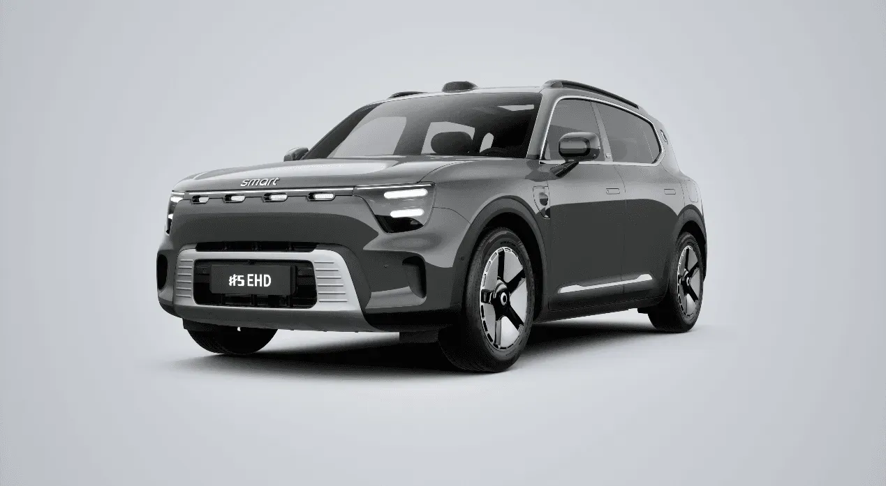 Smart lanza en China el híbrido enchufable #5 EHD