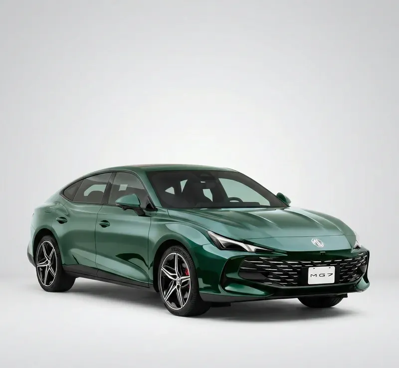 MG7 2025 sedán ejecutivo vista lateral
