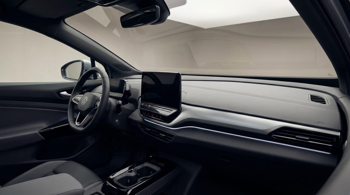 Interior del Toyota bZ3X - Panel de instrumentos y pantalla táctil