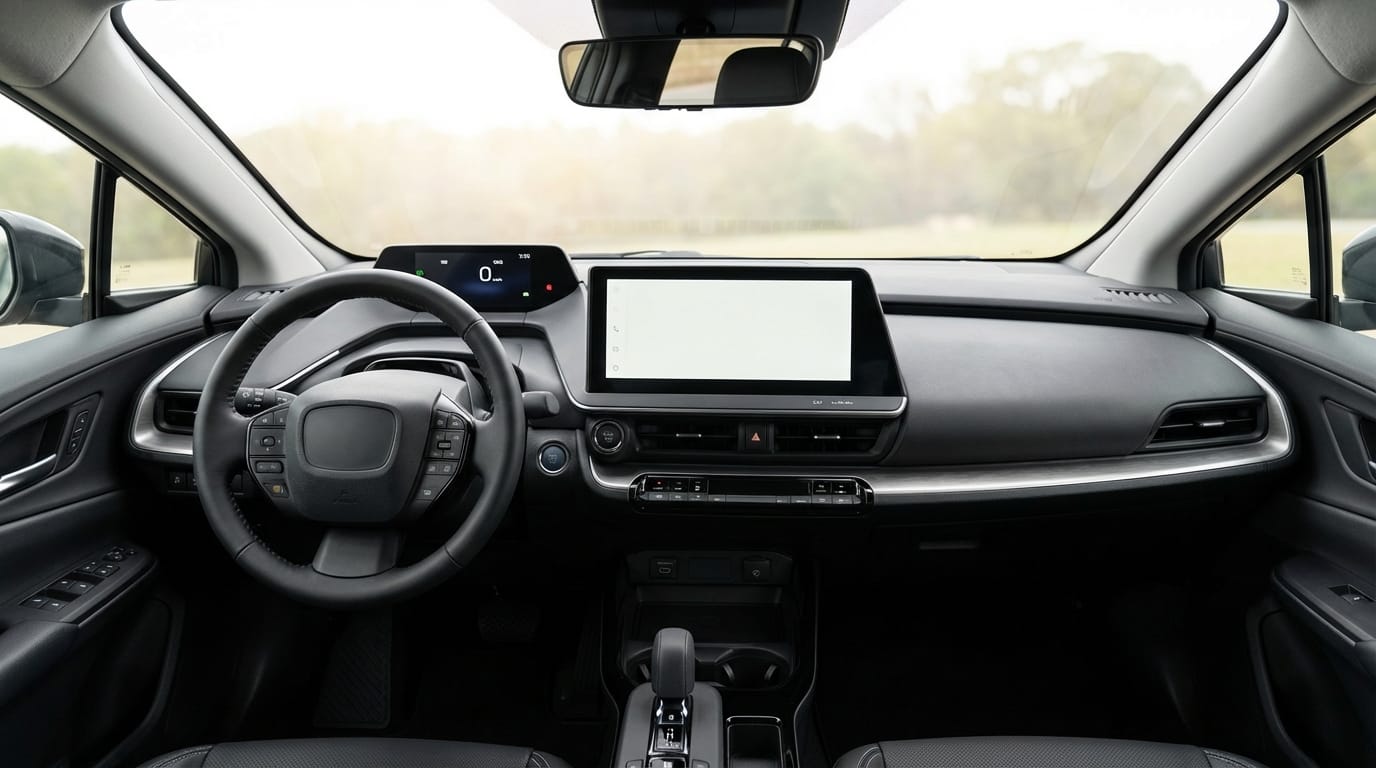 Toyota Prius 2021 - Interior y panel de instrumentos digital