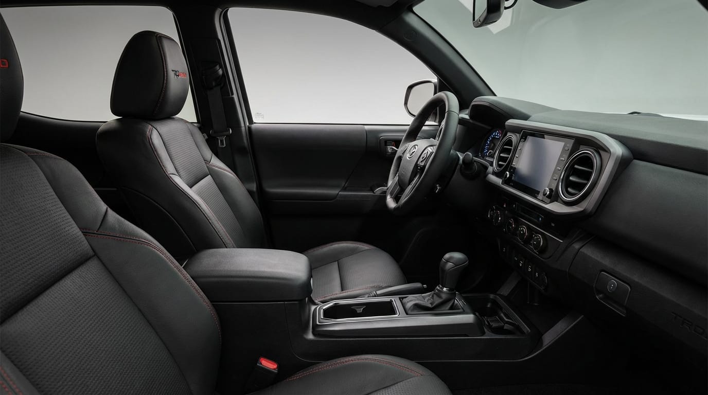 Toyota Tacoma TRD Pro 2019 - Interior y detalles del tablero