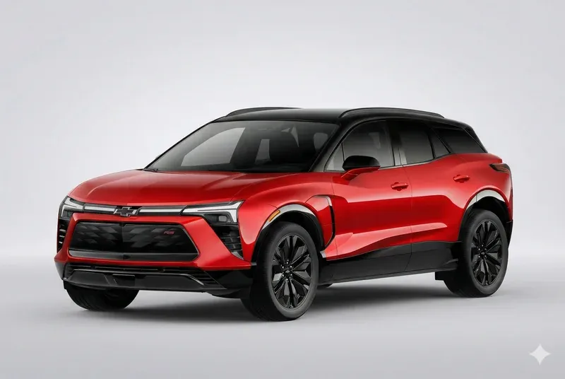 Chevrolet Blazer EV 2026 SUV eléctrico deportivo color rojo