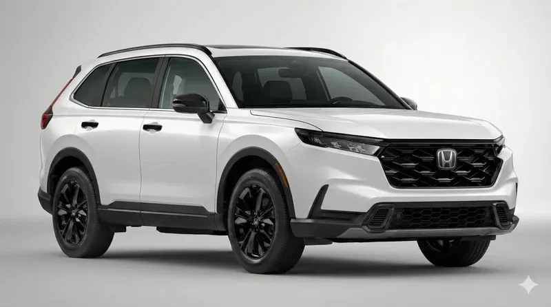 Honda CR-V Hybrid 2026 SUV híbrido color azul vista frontal