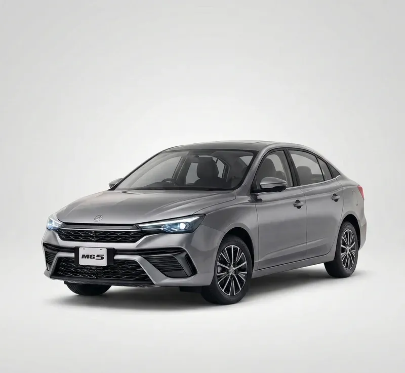 MG5 2026 sedán vista lateral
