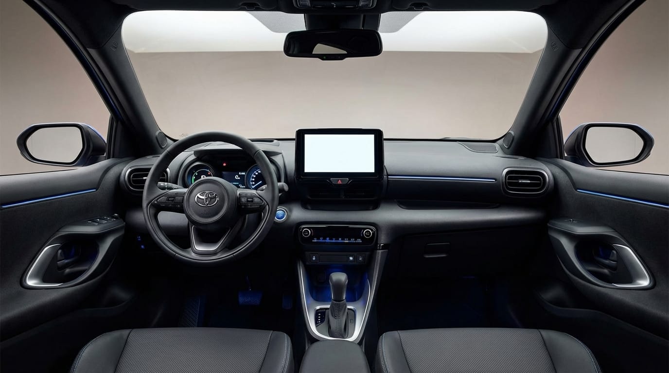 Toyota Yaris HEV 2024 - Interior y panel de instrumentos