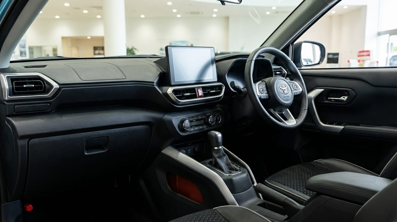 Toyota Raize 2025 - Panel de instrumentos y sistema de infoentretenimiento
