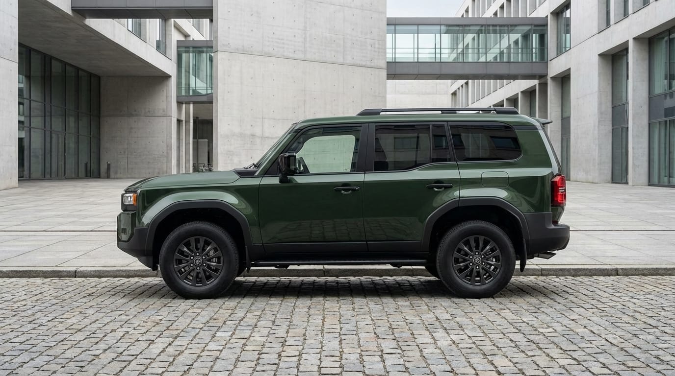 Toyota Land Cruiser 250 2025 - Vista lateral mostrando su diseño y proporciones