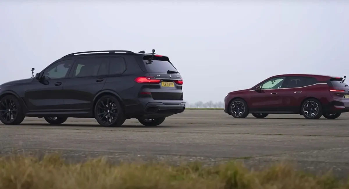BMW iX vs. BMW X7: ??La Batalla de los Gigantes! ??Qui??n Gana en un Tira ...