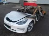 Tesla Model 3 en Desguace