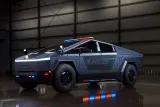 Cybertruck como Patrulla Policial