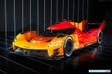 Imagen detallada del motor V8 biturbo del Genesis GMR-001 Hypercar.
