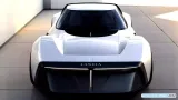 Diseño frontal del Lancia Pu+Ra Montecarlo, prototipo digital.