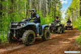 Diversos modelos de ATV mostrando su versatilidad para diferentes usos.