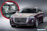 Diseño exterior del Hongqi H9 mostrando su parrilla frontal y silueta.