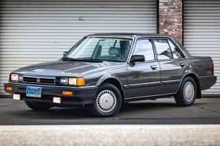 Exterior lateral del Honda Accord SE-i 1985 color gris