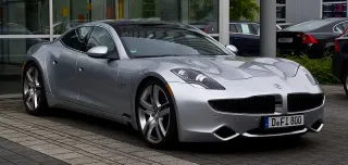 Fisker Karma 2012 Plateado