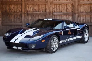 Ford GT del 2005 Azul