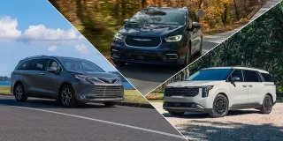 Chrysler Pacifica PHEV vs Kia Carnival Hybrid vs Toyota Sienna Hybrid 2025