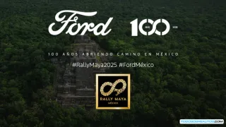 Ford Celebra 100 Años en México Participando en el Rally